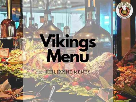 Vikings Menu Philippines (2024) — Philippine Menus