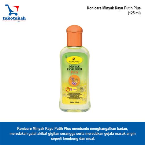 KONICARE MINYAK KAYU PUTIH PLUS 125 Ml PRODUKSI KONIMEX Lazada Indonesia