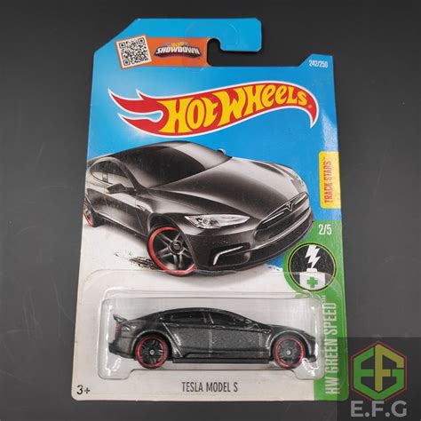 Hot Wheels Tesla Model S Hw Green Speed Shopee Philippines