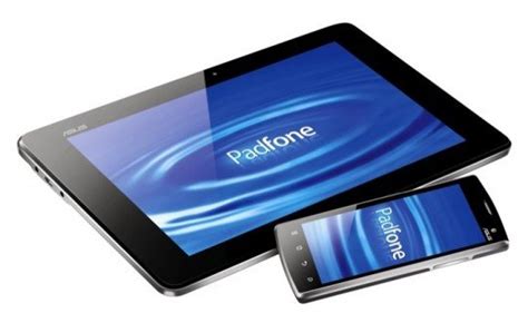 La Asus Padfone Est Officielle Tablette Avec Smartphone Intégré