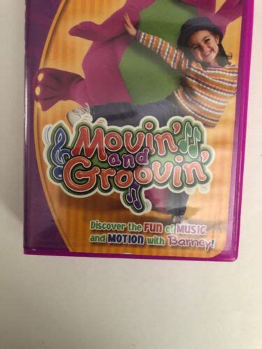 Barney Movin And Groovin Vhs Tested Rare Vintage Collectible Ships