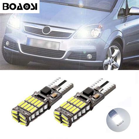 BOAOSI 2x Car w5w LED 4014SMD Width Lamp light for Opel Zafira A B ...