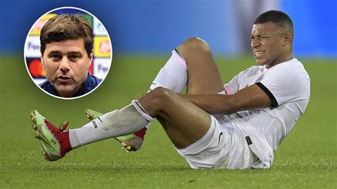 Psg Star Kylian Mbapp Verletzt Trainer Pochettino Gibt Update Er