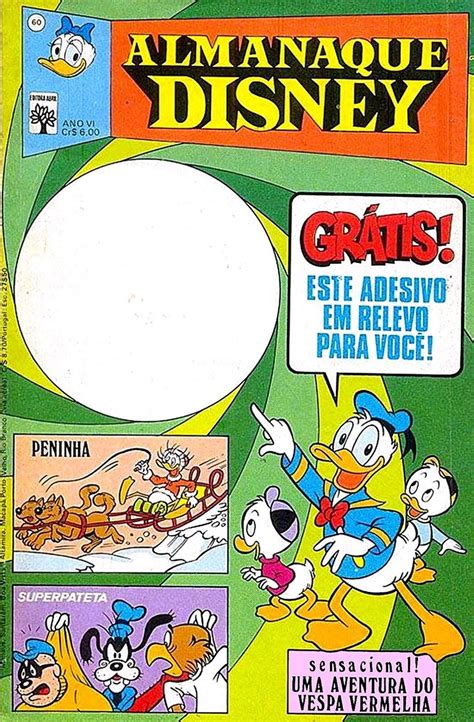 PR GIBIS Antigos Almanaque Disney Nº 60 Maio 1976 Ed Abril