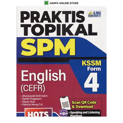 Buku Latihan Praktis Topikal Spm English Cefr Form Kssm