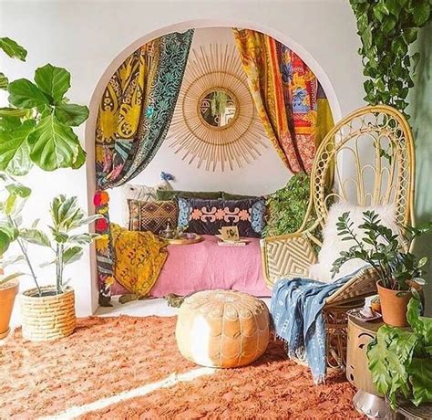 Boho Hippie Style Home Decor Ideas And Designs Hippie Boho Style