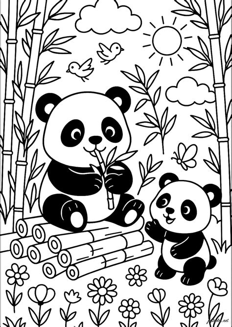 Desenhos Para Colorir Do Panda