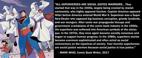 Other Mark Waid On Superheroes R DCcomics