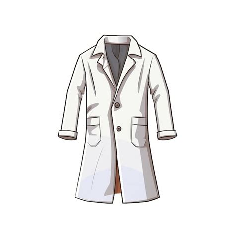 Premium Photo Specialized Lab Coat Scientific Tool Cartoon Square