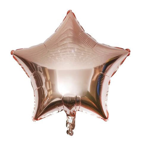 Balon Foliowy Gwiazda 18 Cali 45 Cm Rose Gold VivaParty