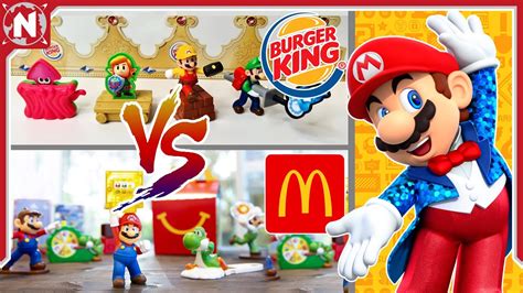 Juguetes Nintendo Burger King Vs Mcdonalds Youtube