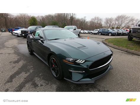 Dark Highland Green Ford Mustang Bullitt Gtcarlot