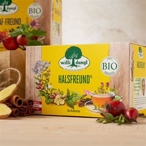 Halsfreund BIO Tee Online Kaufen Willi Dungl