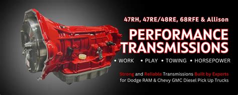 Redline Transmissions Diesel Performance Transmissions