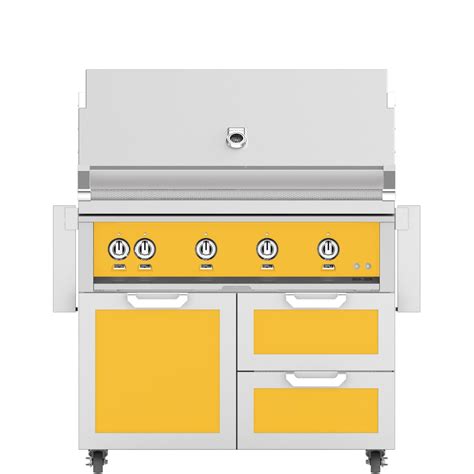 Hestan Inch Natural Gas Grill W All Infrared Burners Rotisserie