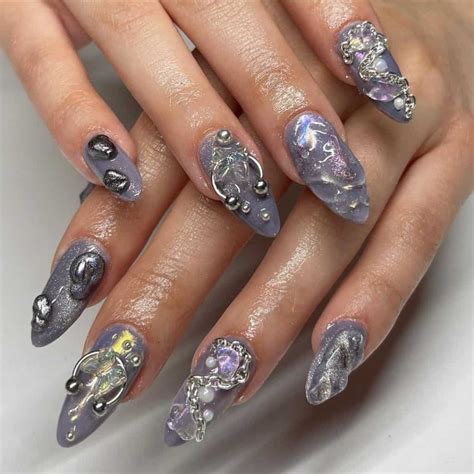 30 Unique Cat Eye Nail Design Ideas 2022 Short And Long Tattooed Martha