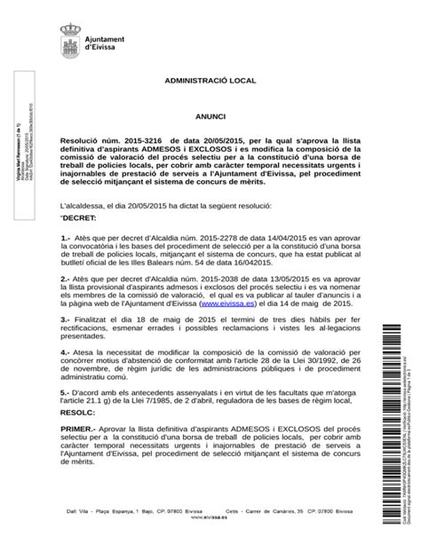 Llista Definitiva Admesos Exclosos