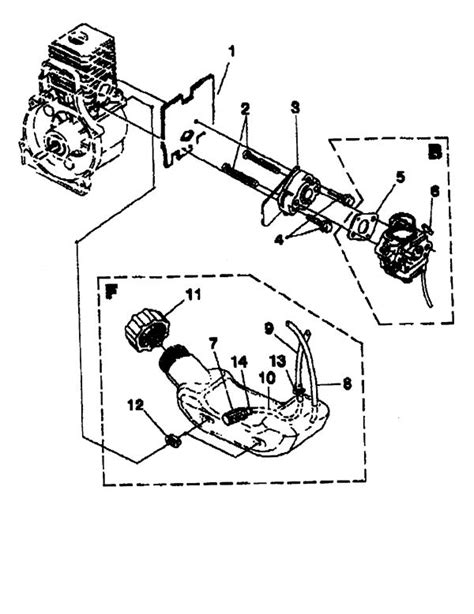 Homelite Trimmer Fuel Line Diagram