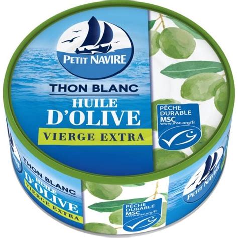 Petit Navire Thon Blanc Huile D Olive Petit Navire