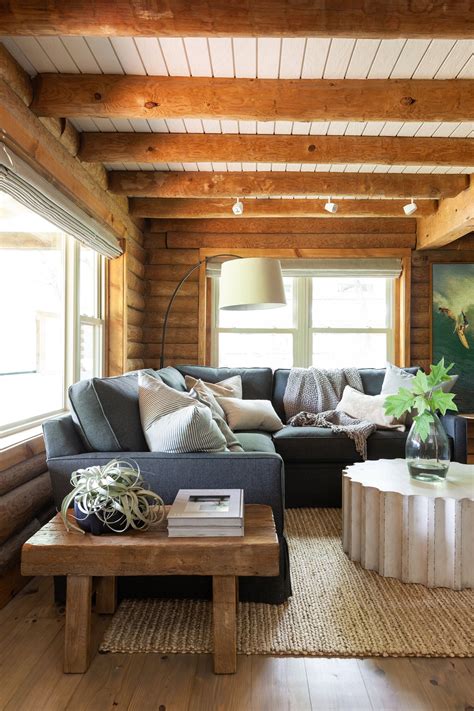 A Modernized Log Cabin Renovation — HIGH STREET HOMES | Log home