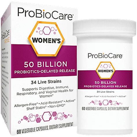 Probiotic For Women 50 Billion Cfus Supports Digestive And Vaginal