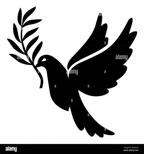 The Dove Of Peace Dove Pigeon Flying Plant Vector Bird Holy Bird