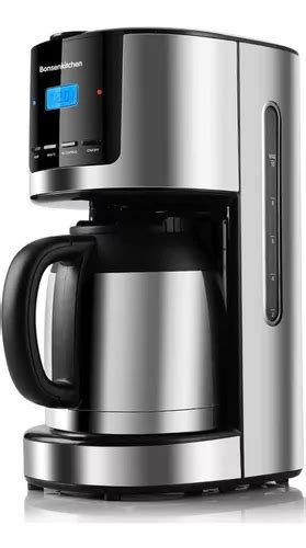 Cafetera Programable Tazas Acero Inox Filtro Permanente En Venta En