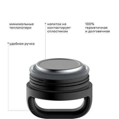 Крышка Bobber Handle Black для термокружки Tumbler - купить с доставкой ...