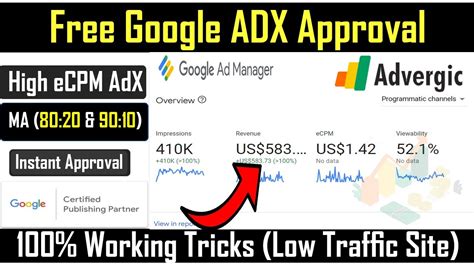 How To Get Advergic Adx Free Approval Fast Youtube