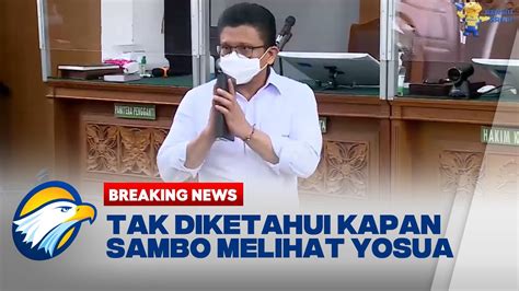 BREAKING NEWS Ferdy Sambo Terus Bermanuver Untuk Lolos Dari Hukuman