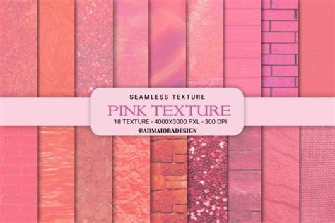 Pink Seamless Texture Graphic by AdMaioraDesign · Creative Fabrica