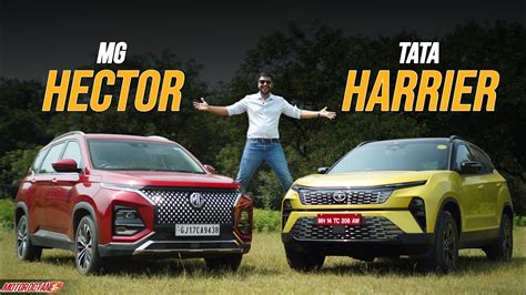 Tata Harrier Vs Mg Hector Comparison Youtube