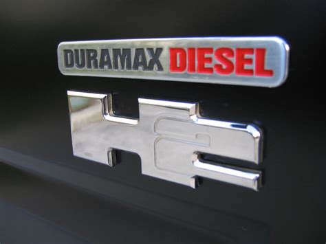 Hummer H2 Duramax Diesel Emblem Predator Inc Hummer Accessories