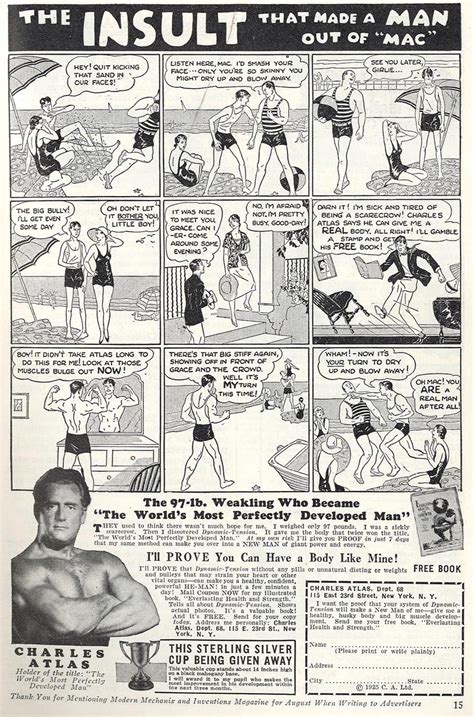 The World Of Charles Atlas The Very First Charles Atlas Website On