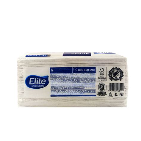 Toalla Papel Interfoliada Hjs Extra Blanca Doble Hoja Elite