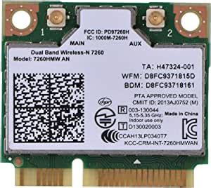 Wendry Kablosuz Kart Intel An Hmw Mini Pcie Kart M