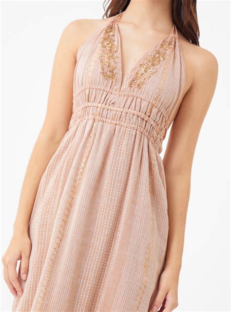 Ripley VESTIDO LARGO MUJER INDEX NUDE EBRILLAR