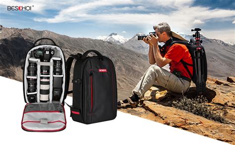 Beschoi Sac Dos Tanche Pour Appareil Photo Reflex Num Rique Sony