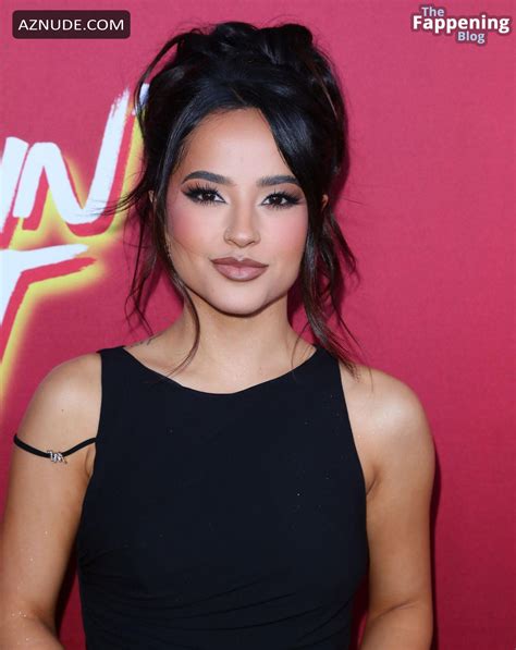 Becky G S Sexy Premiere At Flamin Hot Event AZNude