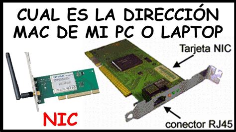 Cual Es La NIC De Tu Pc Como Saber La MAC De Tu Pc Cual Es La