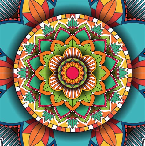 Colorful Mandala Art Patterns NBKomputer