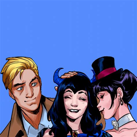 Pin En Zatanna Zatara And John Constantine