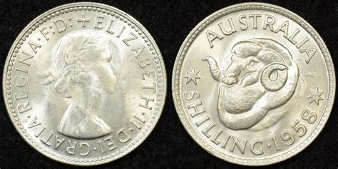 Australia Shilling Uncirculated The Purple Penny