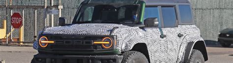 Spy Photos Ford Bronco Raptor Spotted Nearly Naked Drivingline