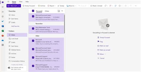 How To Select Multiple Emails In Outlook Inbox Wonderful Secrets