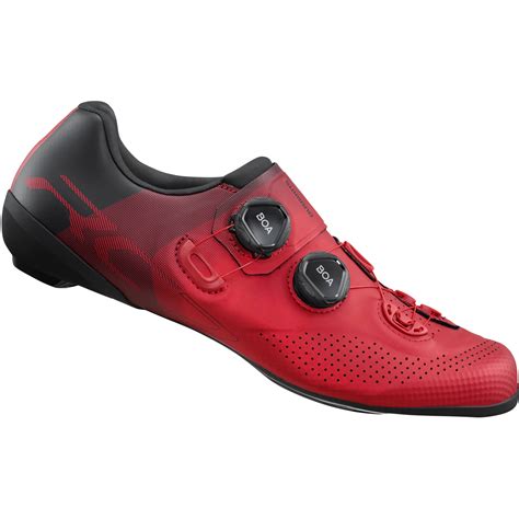 Shimano SH RC702 Road Bike Shoes Men Wide Crimson BIKE24