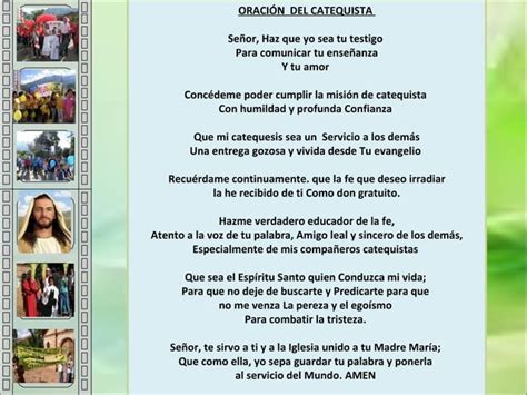 Oracion Del Catequista PPT