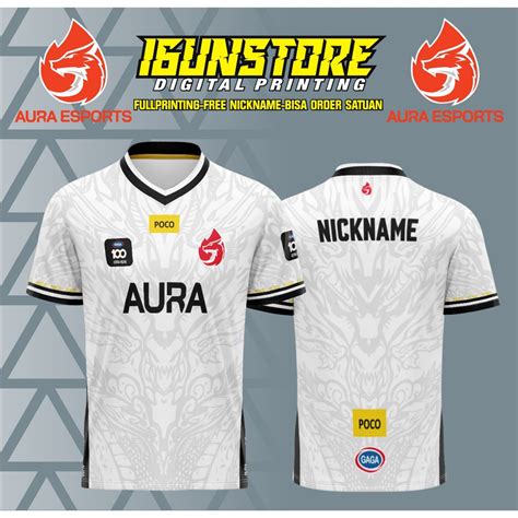 Jual Jersey Aura Fire New Mpl Season Full Printing Free Nickname