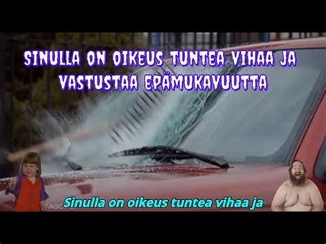 Sinulla on oikeus tuntea vihaa ja vastustaa epämukavuutta YouTube