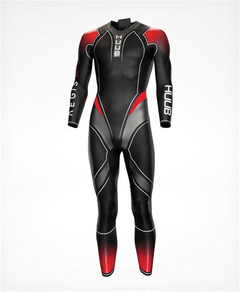 Huub Aegis X Neoprenanzug Schwarz Rot Alltricks De